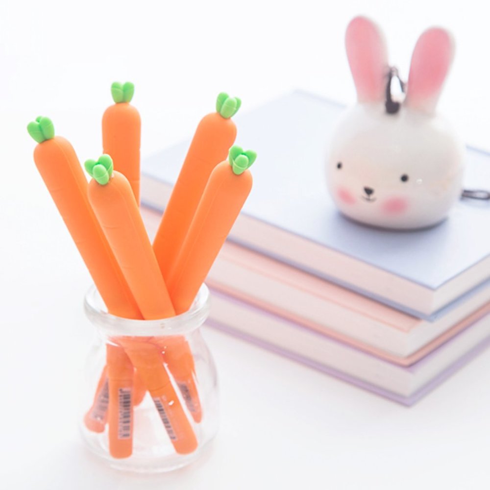 Yummy Carrot Pen - 2pcs